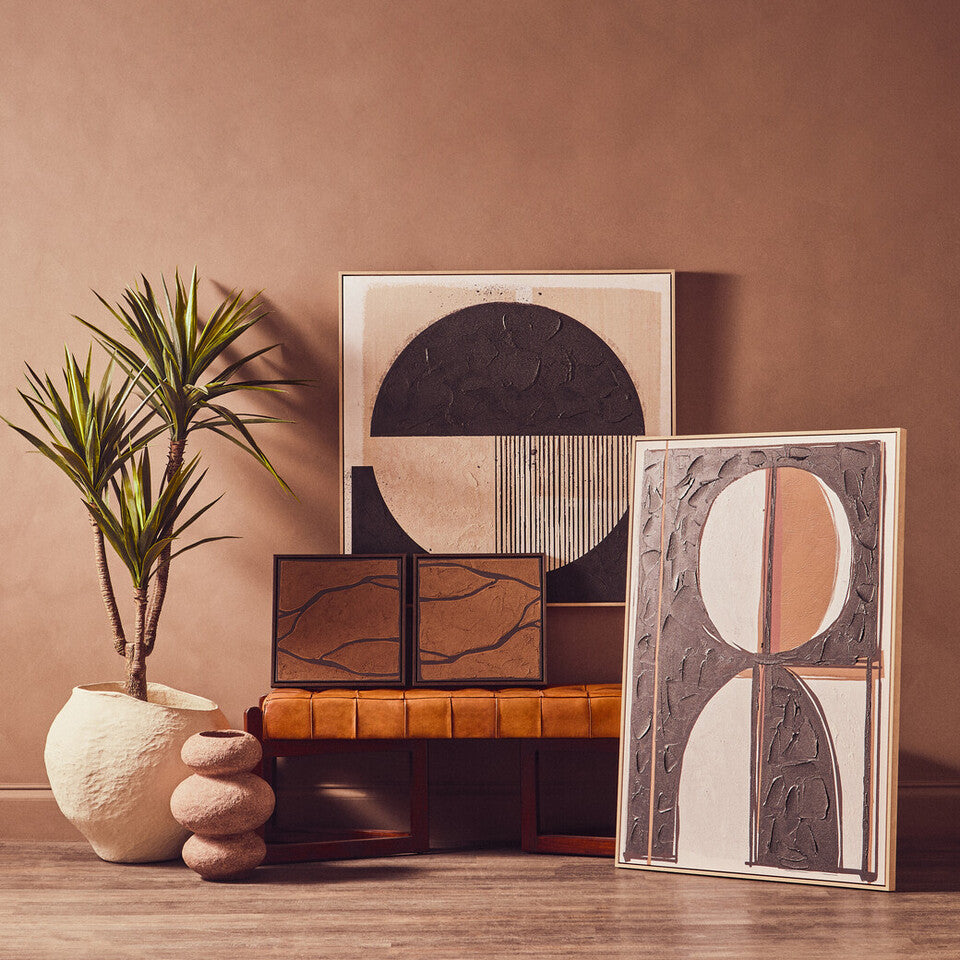 Black and Cream Wall Art | Astratto
