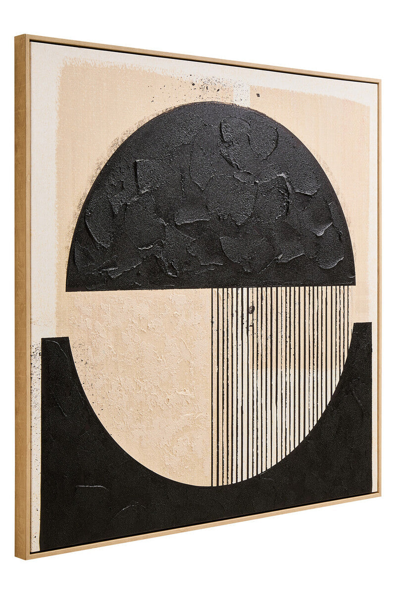 Black and Cream Wall Art | Astratto