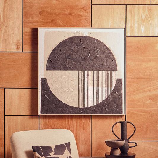 Black and Cream Wall Art | Astratto