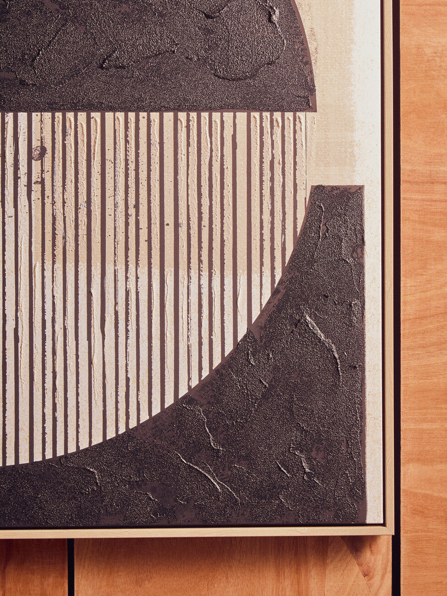 Black and Cream Wall Art | Astratto