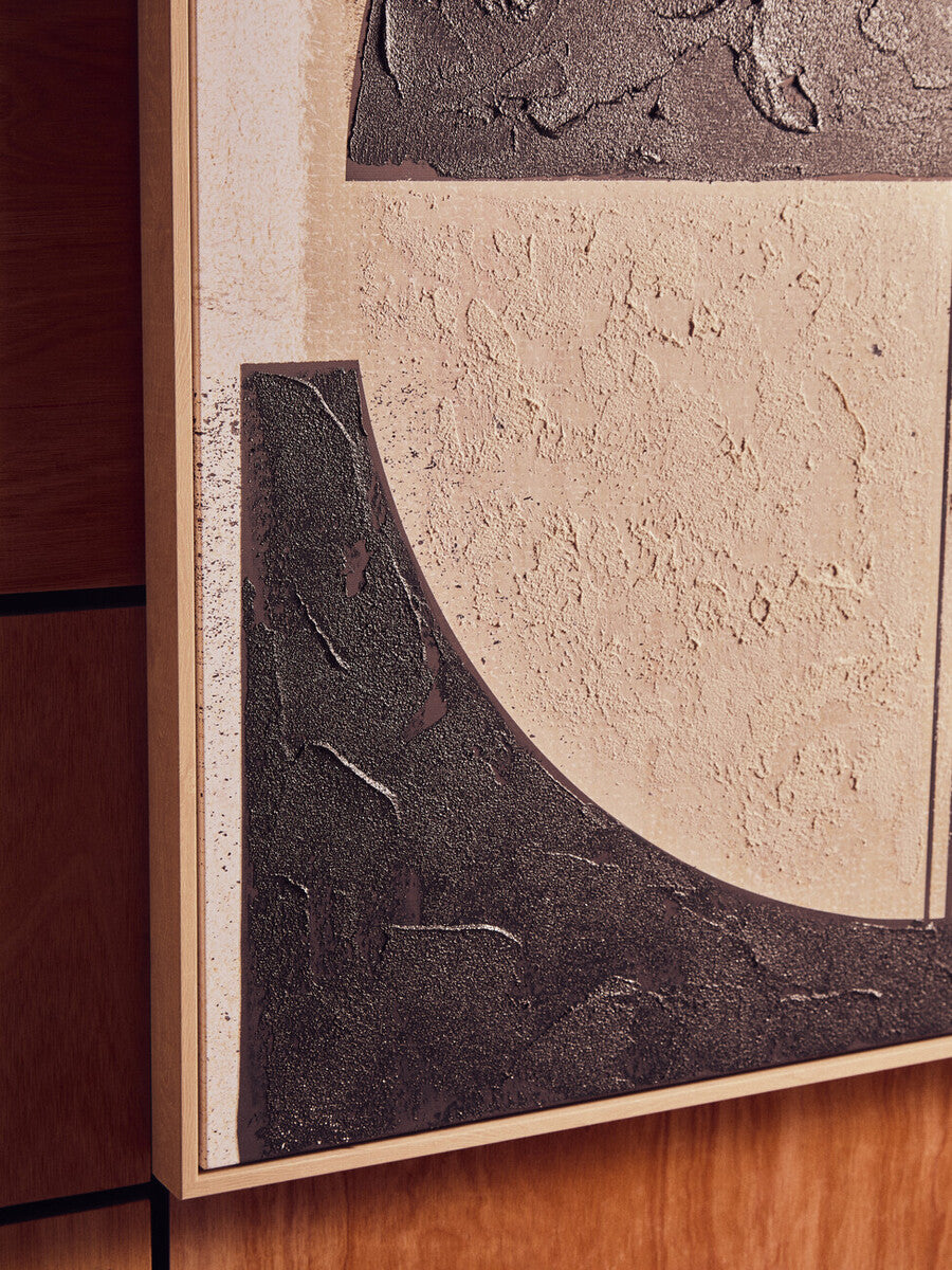 Black and Cream Wall Art | Astratto