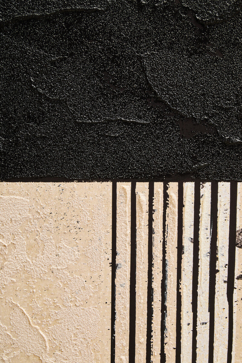 Black and Cream Wall Art | Astratto