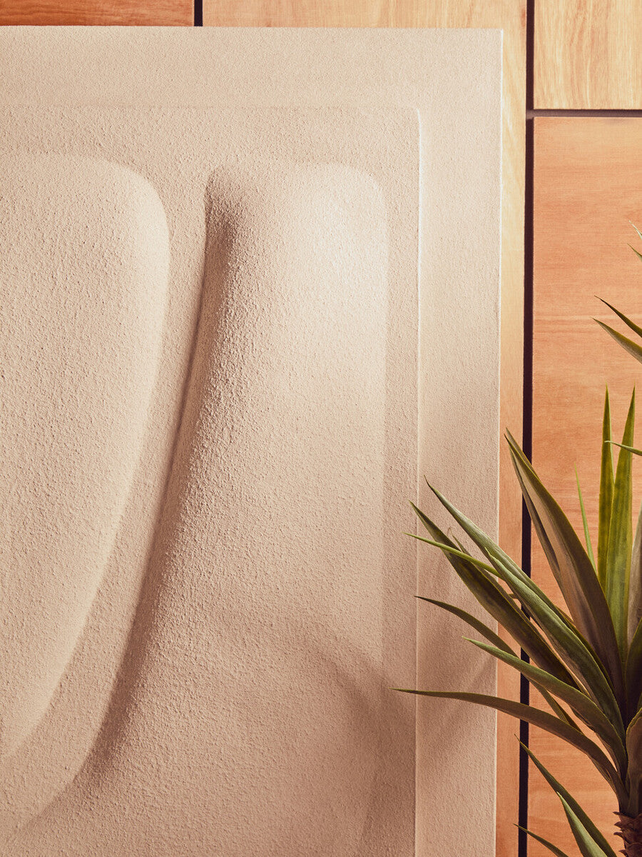 3D Cream Wall Art | Astratto