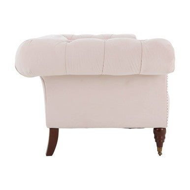 3 Seater Blossom Fabric Chesterfield Sofa | Suri