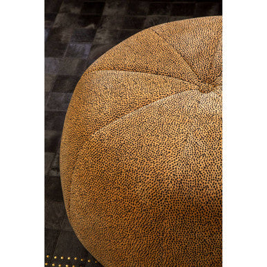 Leopard Print Pouffe | Manhattan
