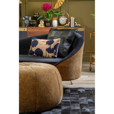 Leopard Print Pouffe | Manhattan