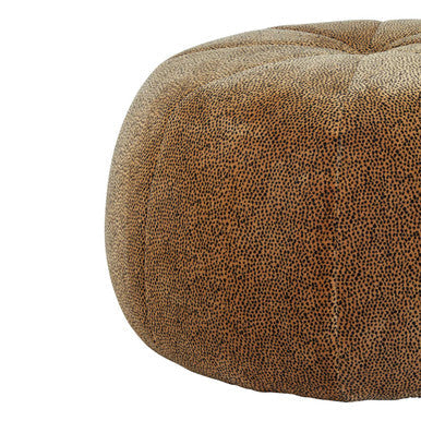Leopard Print Pouffe | Manhattan