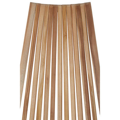 Manado Natural Teak Wood High Back Lounge Chair
