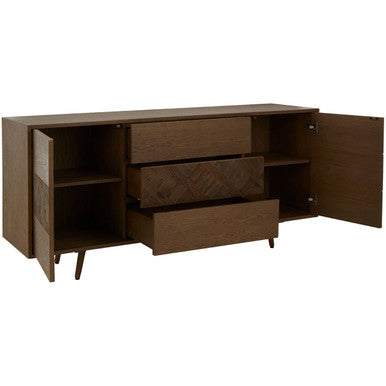 Salvar Natural Oak and Elm Wood Sideboard