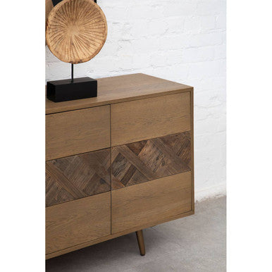 Salvar Natural Oak and Elm Wood Sideboard