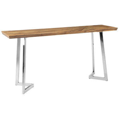 Gabar Natural Bamboo Console Table