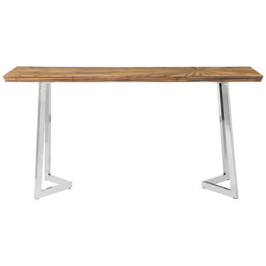 Gabar Natural Bamboo Console Table