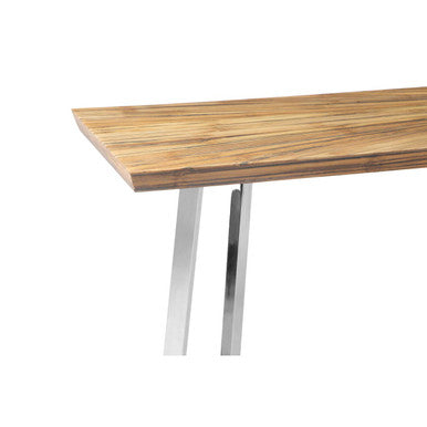 Gabar Natural Bamboo Console Table