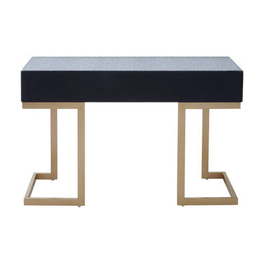 Kesena Antique Mirrored 2 Drawer Console Table
