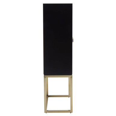 Dumas Black and White 2 Door Cabinet