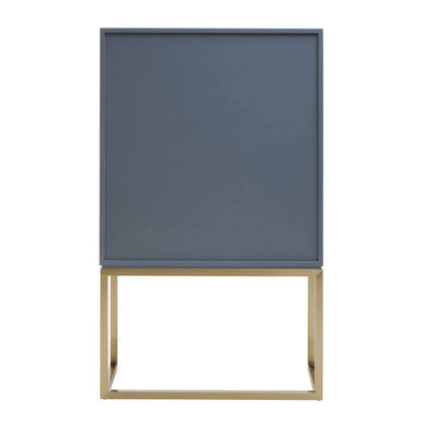 Deskey Grey Shagreen Effect Cabinet