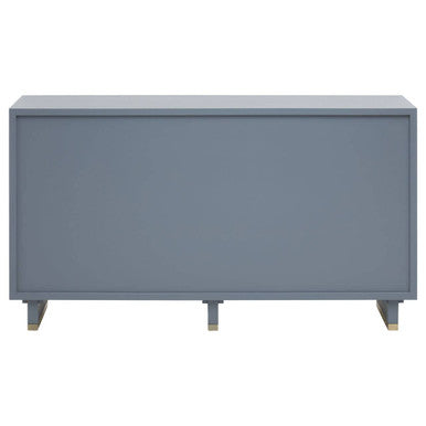 Deskey Grey Shagreen Effect 2 Door and 3 Drawer Sideboard