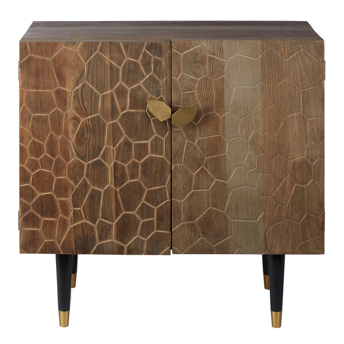 Malay Recycled Elm Wood 2 Door Sideboard