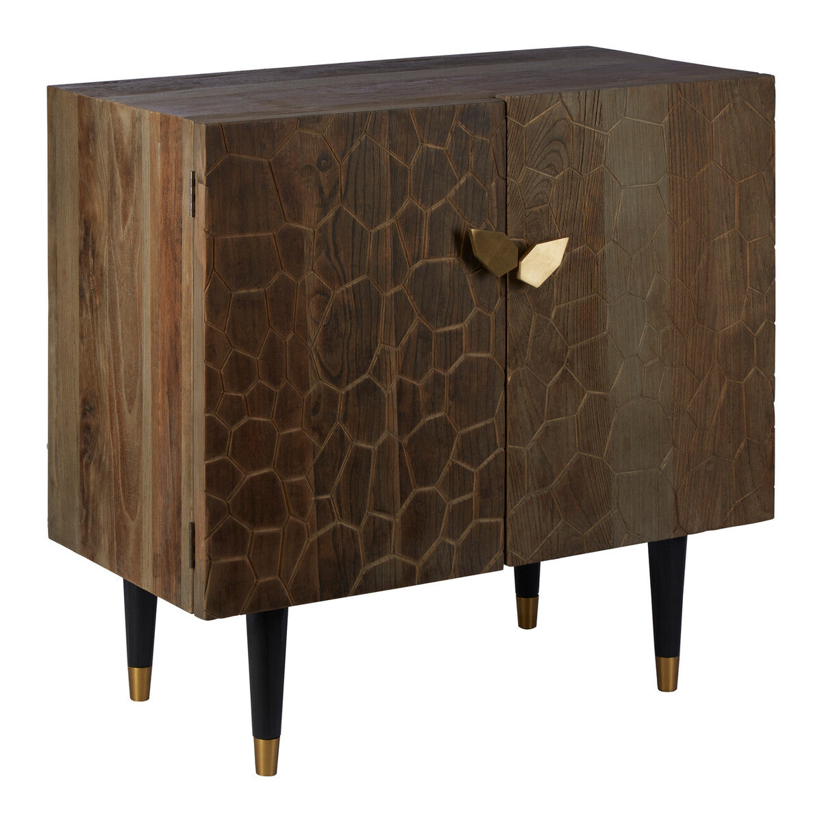 Malay Recycled Elm Wood 2 Door Sideboard