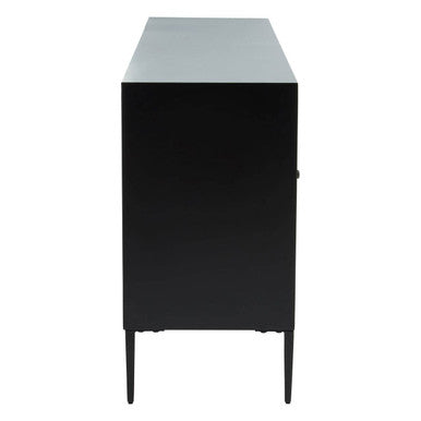Luxor Grey Recycled Pine Wood 4 Door Sideboard