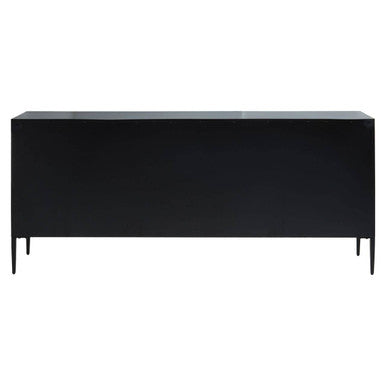 Luxor Grey Recycled Pine Wood 4 Door Sideboard