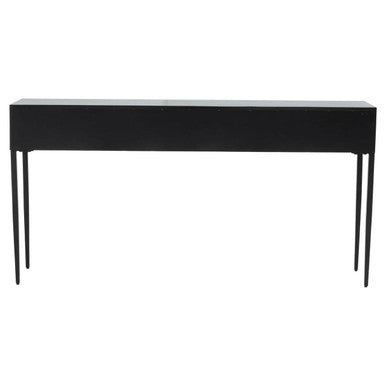 Luxor Grey Recycled Pine Wood 3 Drawer Console Table