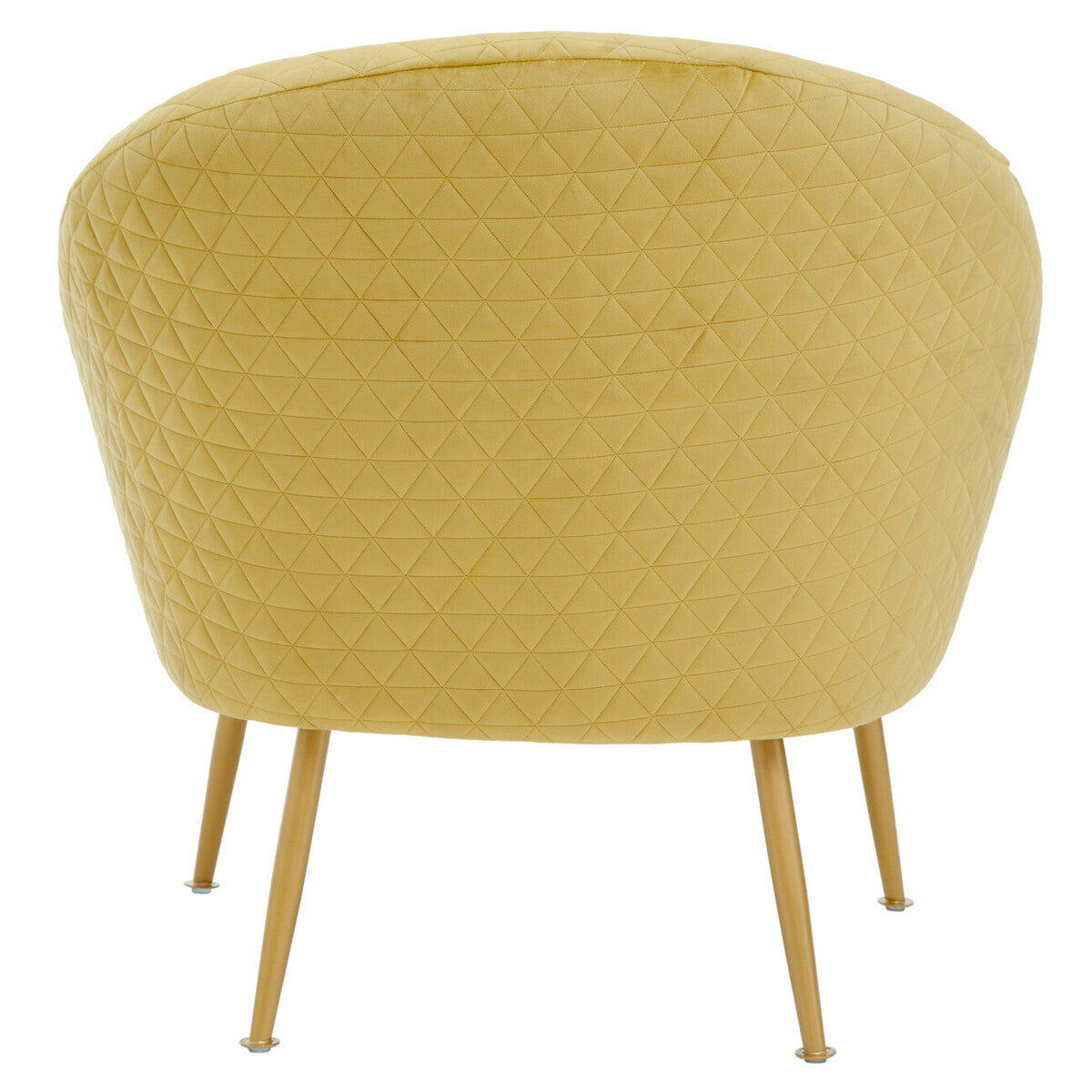 Tania Gold Velvet Statement Chair