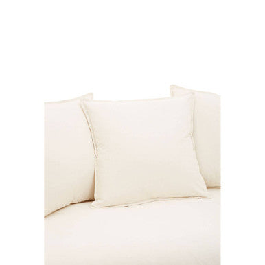 Antibes Cream Fabric 3 Seater Sofa