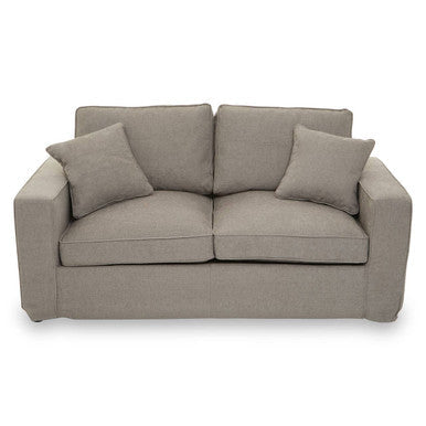 Valensole Grey Fabric 2 Seater Sofa