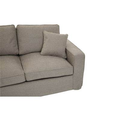 Valensole Grey Fabric 2 Seater Sofa