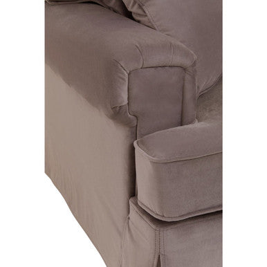 Ralph Mink Velvet 3 Seater Sofa