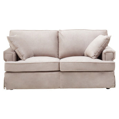 Ralph Mink Velvet 2 Seater Sofa