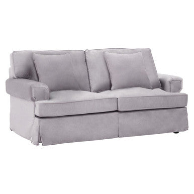 Ralph Grey Velvet 2 Seater Sofa