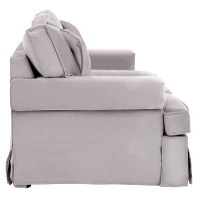 Ralph Grey Velvet 2 Seater Sofa