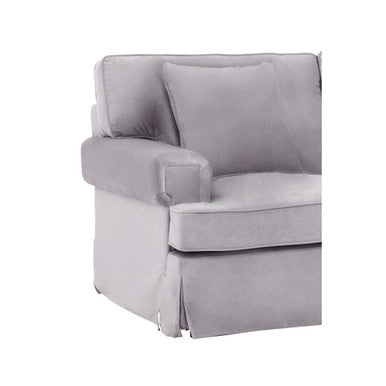 Ralph Grey Velvet 2 Seater Sofa