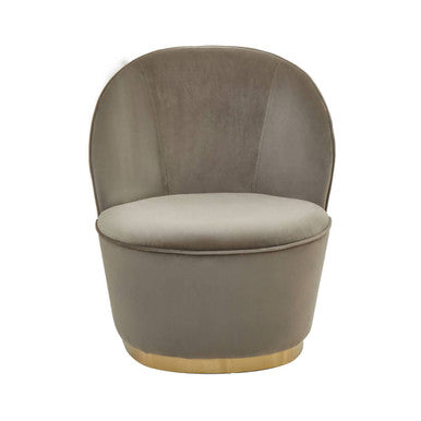 Tamra Mink Velvet Kids Chair
