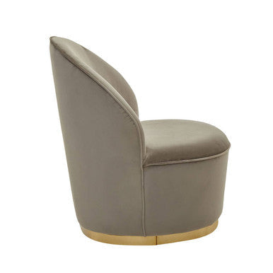 Tamra Mink Velvet Kids Chair