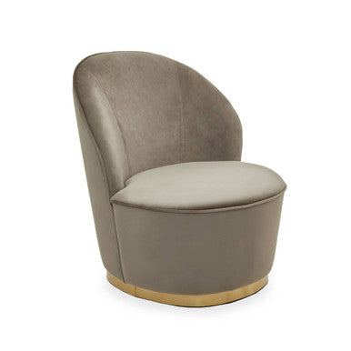 Tamra Mink Velvet Kids Chair