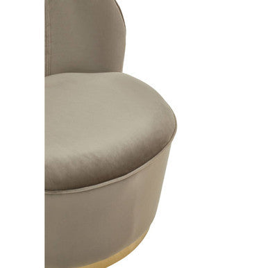 Tamra Mink Velvet Kids Chair