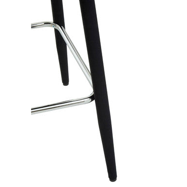 Black Velvet Bar Chair | Warren