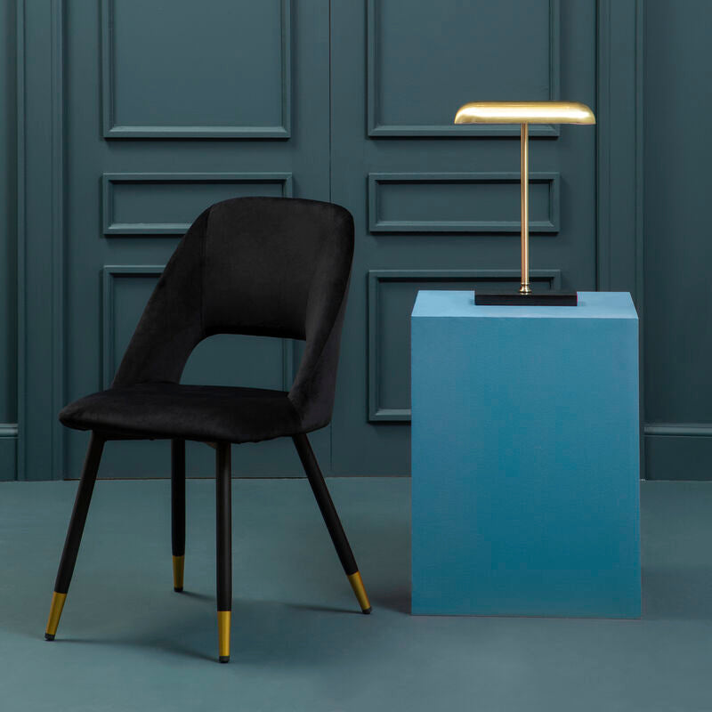 Black Velvet Dining Chair | Warren