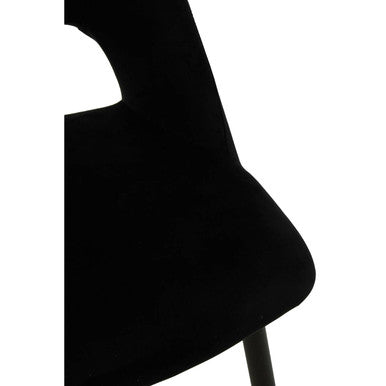 Black Velvet Dining Chair | Warren