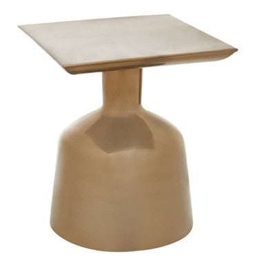 Pazo Antique Gold Finish Side Table