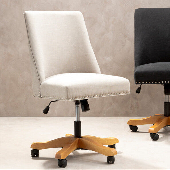 Washington Natural Fabric Home Office Chair