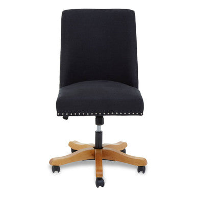 Washington Black Fabric Home Office Chair