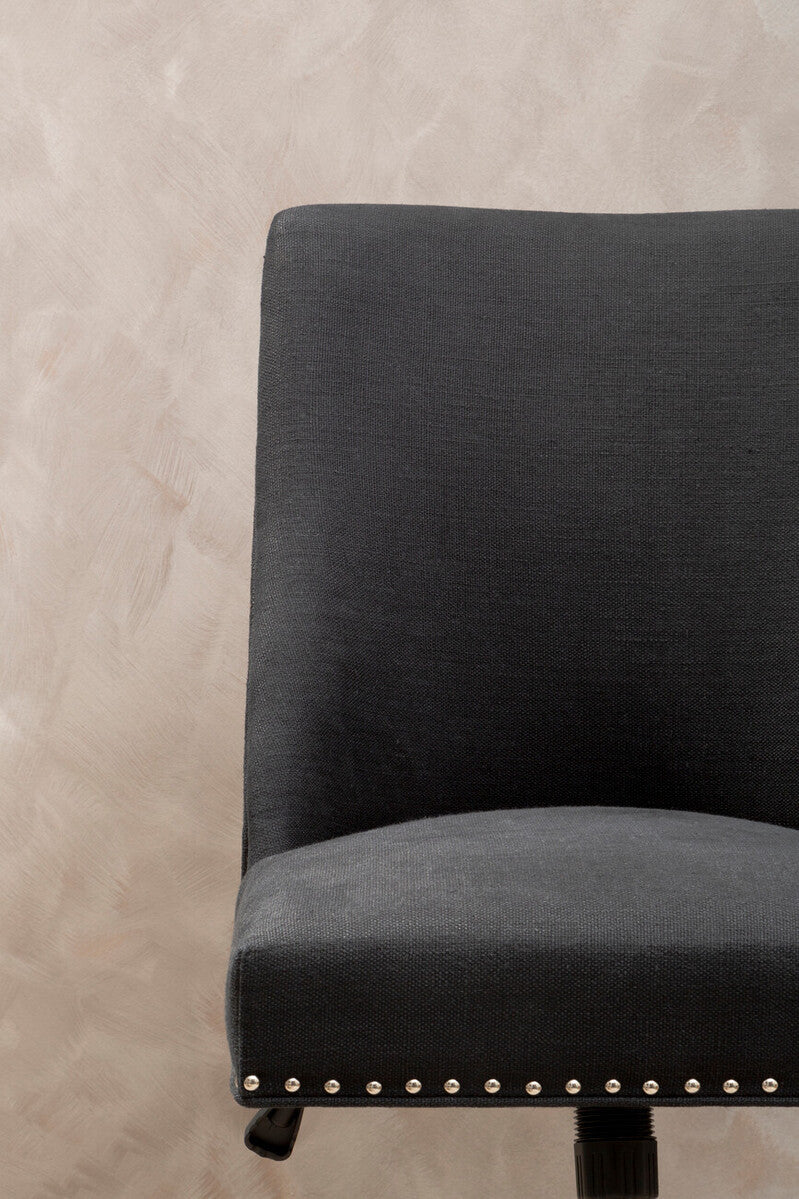 Washington Black Fabric Home Office Chair
