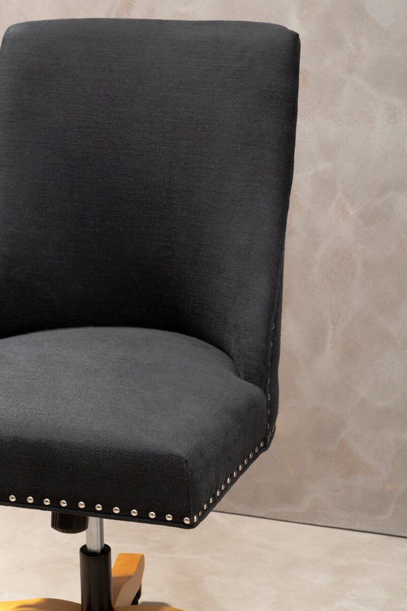 Washington Black Fabric Home Office Chair
