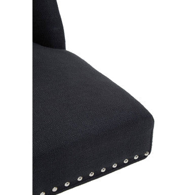 Washington Black Fabric Home Office Chair
