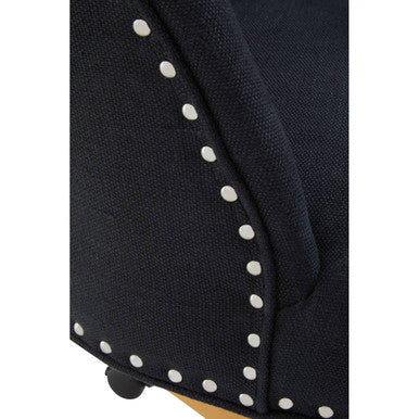Washington Black Fabric Home Office Chair
