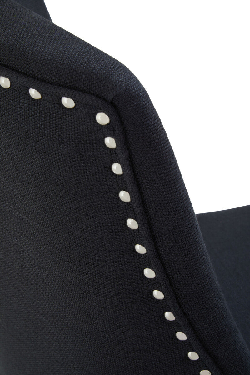 Washington Black Fabric Home Office Chair